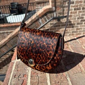 Madewell Leopard Print Crossbody Bag NWT